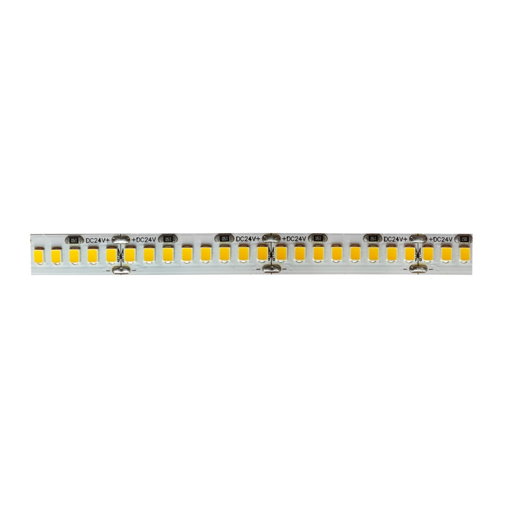 Tira LED UP STRIP 26.8W/m 24V con 128 chips/m rollo de 5m opciones color de luz con adhesivo de AURO Lighting