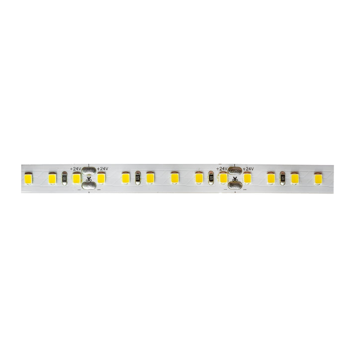 Tira LED UP STRIP 12.8W/m 24V con 120 chips/m rollo de 5m opciones color de luz con adhesivo de AURO Lighting