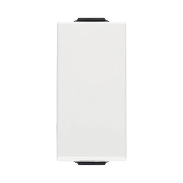 Pulsador 1P NO 10A para NeveUp opción acabado blanco o carbón mate de Vimar