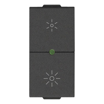 Dimmer Variador MASTER 120V universal para NeveUp opción acabado blanco o carbón mate de Vimar