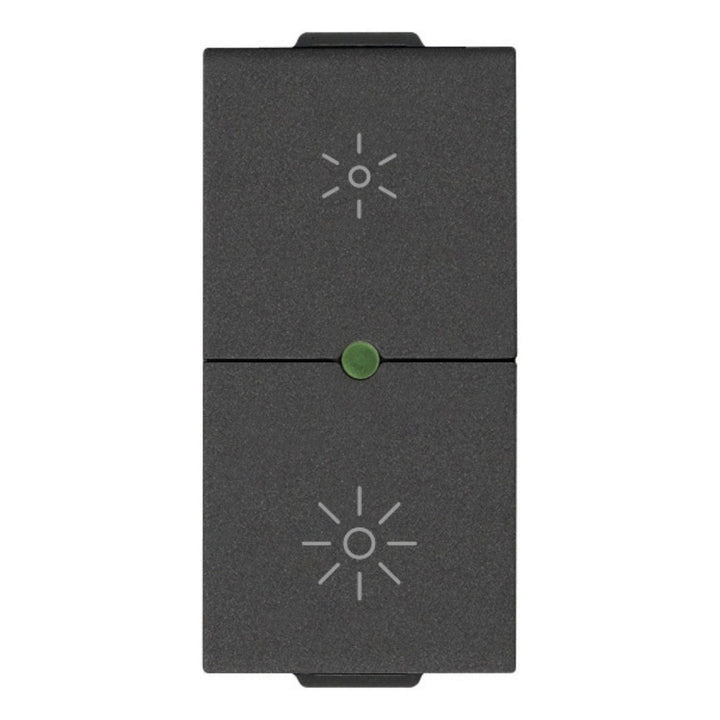 Dimmer Variador MASTER 120V universal para NeveUp opción acabado blanco o carbón mate de Vimar