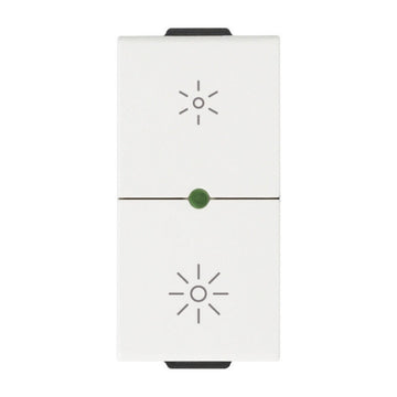 Dimmer Variador MASTER 120V universal para NeveUp opción acabado blanco o carbón mate de Vimar