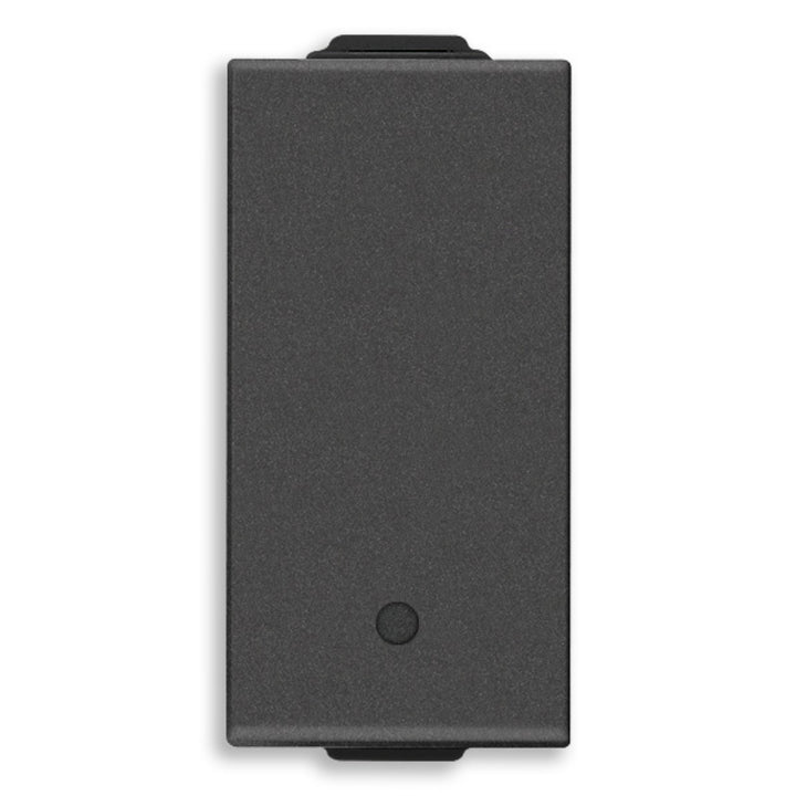 Apagador smart IoT (sencillo y de escalera) para NeveUp opción acabado blanco o carbón mate de Vimar