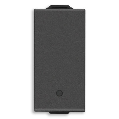 Apagador smart IoT (sencillo y de escalera) para NeveUp opción acabado blanco o carbón mate de Vimar