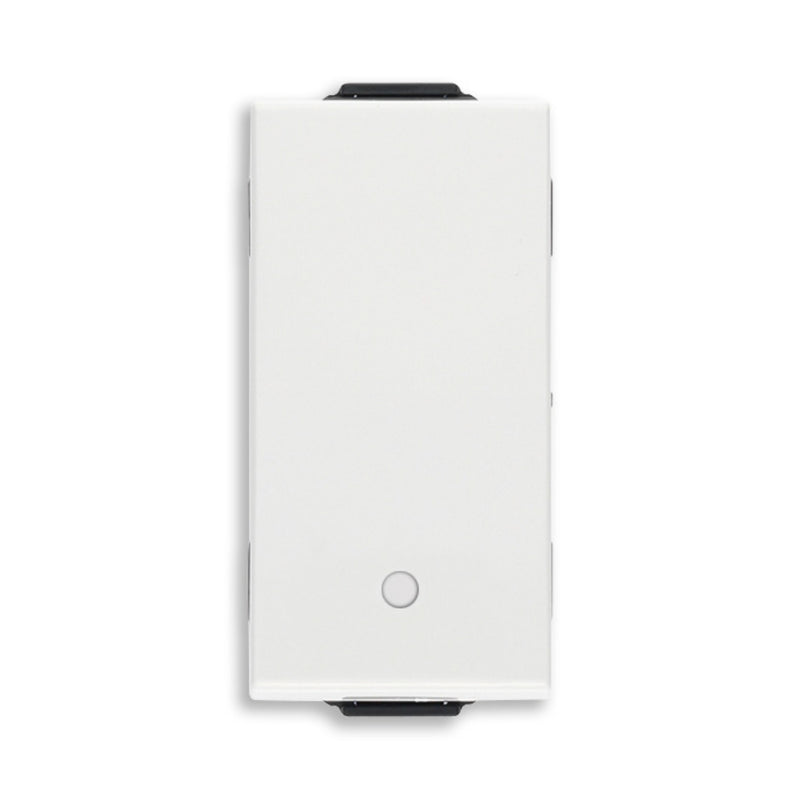 Apagador smart IoT (sencillo y de escalera) para NeveUp opción acabado blanco o carbón mate de Vimar