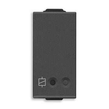 Actuador relé NO smart IoT 16A para NeveUp opción acabado blanco o carbón mate de Vimar