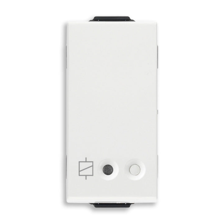 Actuador relé NO smart IoT 16A para NeveUp opción acabado blanco o carbón mate de Vimar