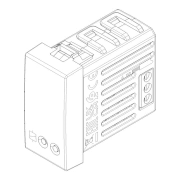Actuador relé NO smart IoT 16A para NeveUp opción acabado blanco o carbón mate de Vimar