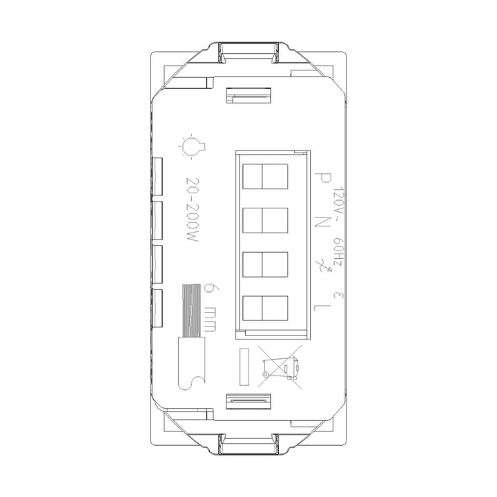 Dimmer smart IoT para NeveUp de Vimar
