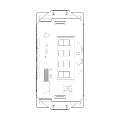 Dimmer smart IoT para NeveUp de Vimar