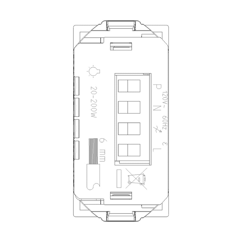 Dimmer smart IoT para NeveUp de Vimar