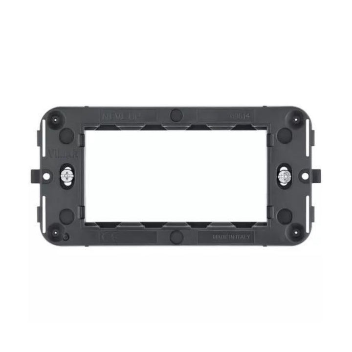 Soporte 4 módulos para placa NeveUp, incluye tornillos de Vimar