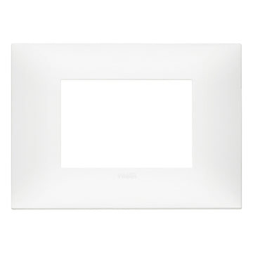 Placa Blanco Mate fabricada en tecnopolímero, línea NeveUp de Vimar