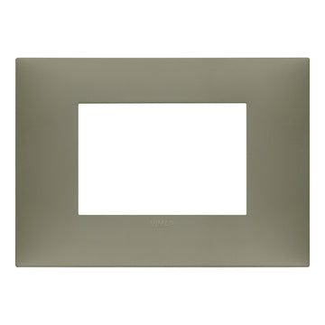 Placa Arcilla Mate fabricada en tecnopolímero, línea NeveUp de Vimar