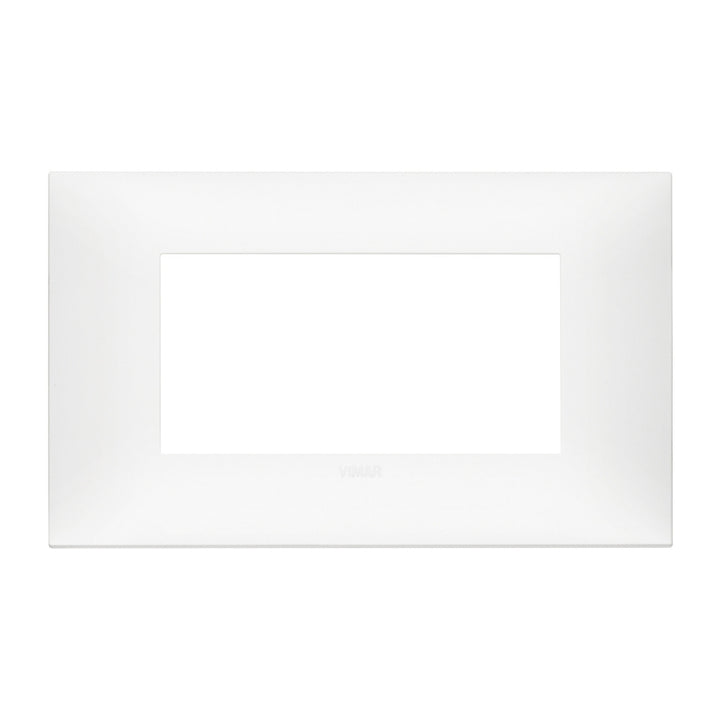 Placa Blanco Mate fabricada en tecnopolímero, línea NeveUp de Vimar