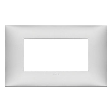 Placa Plata Mate fabricada en tecnopolímero, línea NeveUp de Vimar