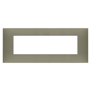 Placa Arcilla Mate fabricada en tecnopolímero, línea NeveUp de Vimar