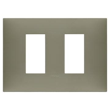 Placa Arcilla Mate fabricada en tecnopolímero, línea NeveUp de Vimar