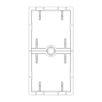 Tecla 1 módulo para dimmer smart IoT para NeveUp opción acabado blanco o carbón mate de Vimar
