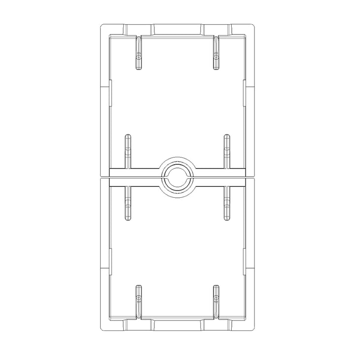 Tecla 1 módulo para dimmer smart IoT para NeveUp opción acabado blanco o carbón mate de Vimar