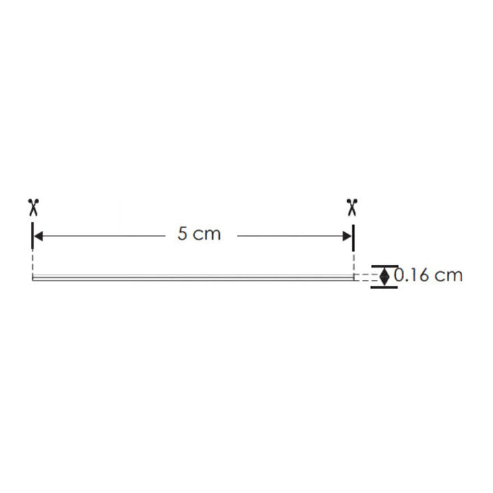Kit 2pz Fuente de alimentación conmutada 60W (48W máx.) entrada 110-220V ca salida 24V cc, para interiores de iLumileds + 1pz Tira LED COB solo 0.5cm de ancho 11W/m 24V CRI:90 con 480 chips/m rollo 5m cálido (3000K), con auto adhesivo de iLumileds