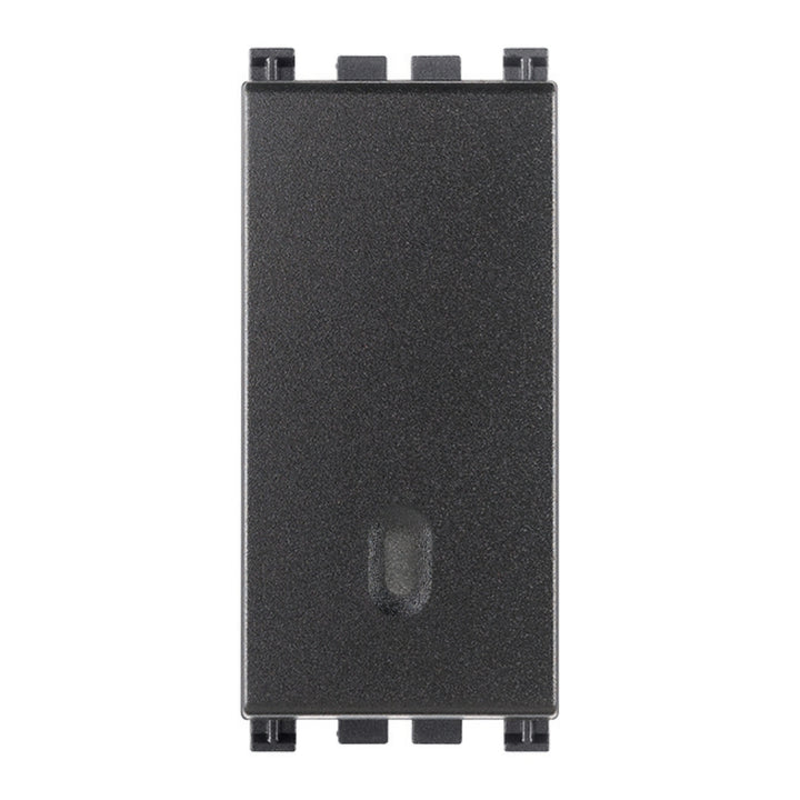Interruptor 1P 10AX acabado Negro Mate - Blanco Mate - Metal Mate para Arké de Vimar