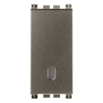Interruptor cruzado (cuatro vías) 1P 16AX acabado Negro Mate - Blanco Mate - Metal Mate para Arké de Vimar