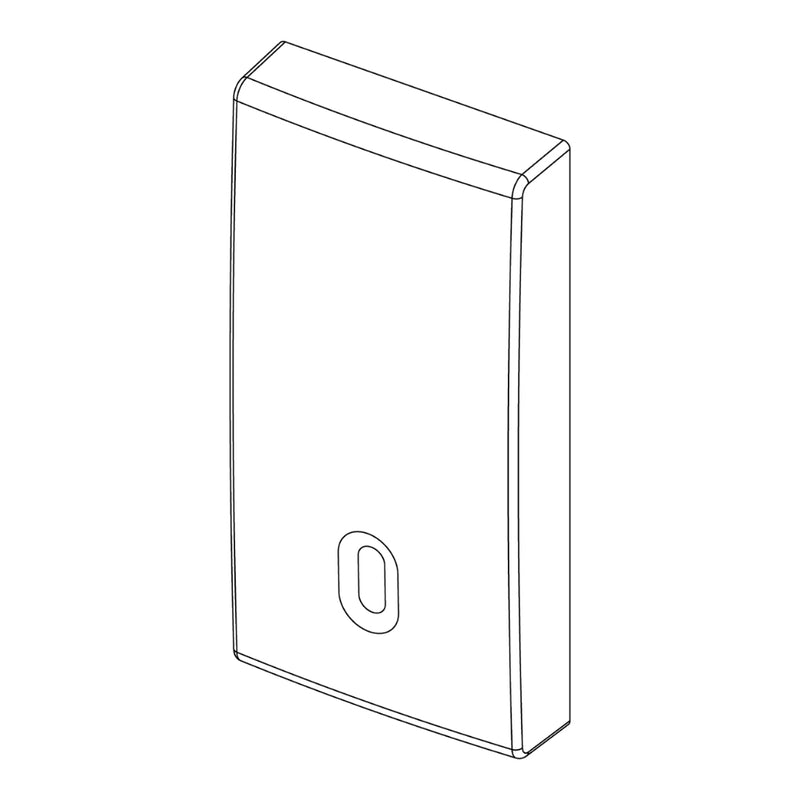 Tecla 1 módulo para apagador smart IoT para Arké opción acabado Negro Mate - Blanco Mate - Metal Mate de Vimar