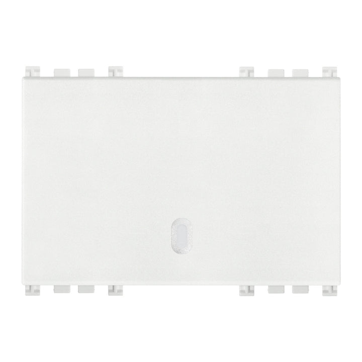 Tecla 3 módulos para apagador smart IoT para Arké opción acabado Negro Mate - Blanco Mate - Metal Mate de Vimar