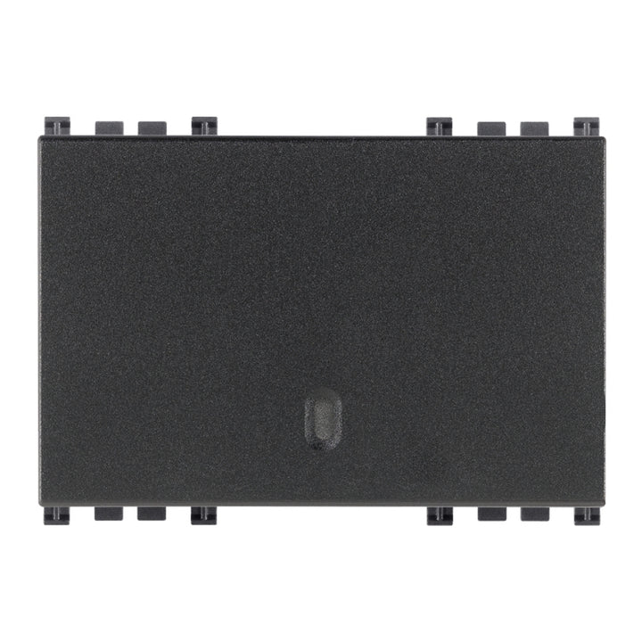 Tecla 3 módulos para apagador smart IoT para Arké opción acabado Negro Mate - Blanco Mate - Metal Mate de Vimar