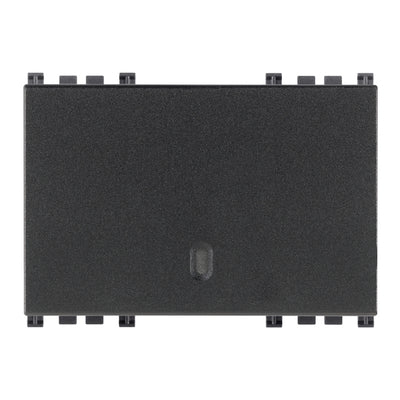 Tecla 3 módulos para apagador smart IoT para Arké opción acabado Negro Mate - Blanco Mate - Metal Mate de Vimar