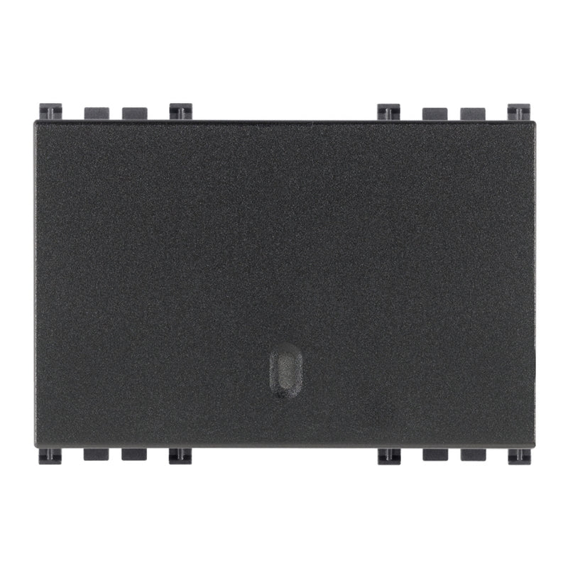 Tecla 3 módulos para apagador smart IoT para Arké opción acabado Negro Mate - Blanco Mate - Metal Mate de Vimar
