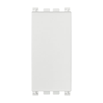 Módulo ciego 1 espacio acabado Negro Mate - Blanco Mate - Metal Mate para Arké de Vimar