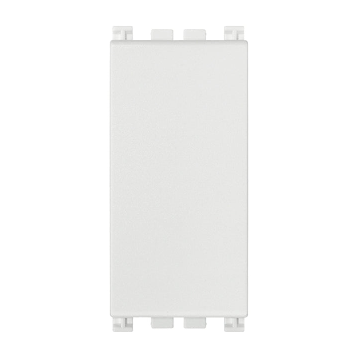 Módulo ciego 1 espacio acabado Negro Mate - Blanco Mate - Metal Mate para Arké de Vimar