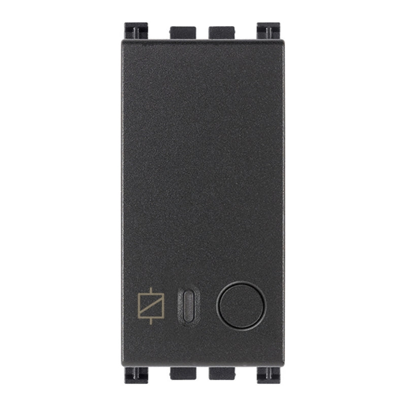 Actuador relé NO smart IoT 16A, acabado Negro Mate - Blanco Mate - Metal Mate para Arké de Vimar