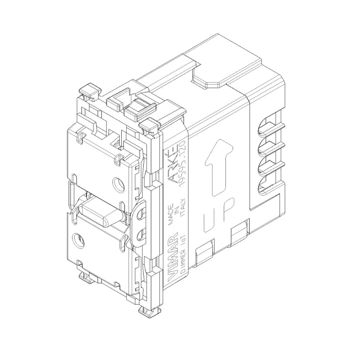 Dimmer mecanismo smart IoT (requiere agregar teclas) para Arké de Vimar