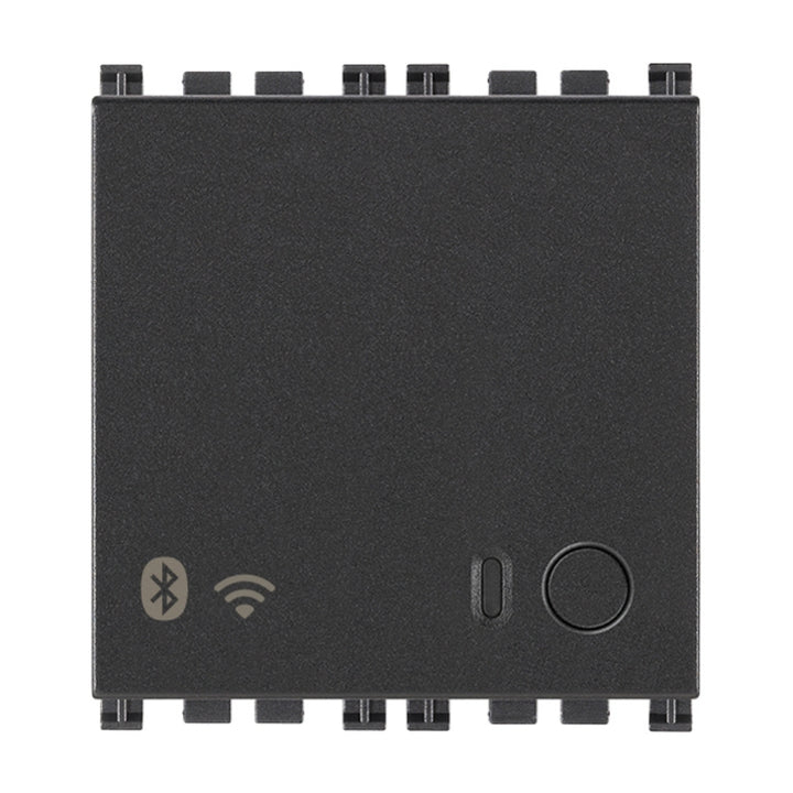 Gateway smart IoT 2 módulos opción Negro Mate - Blanco Mate - Metal Mate para Arké de Vimar