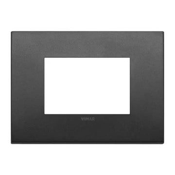 Placas Grafito Mate - Metal-Color (Metal Pintado) línea Arké de Vimar