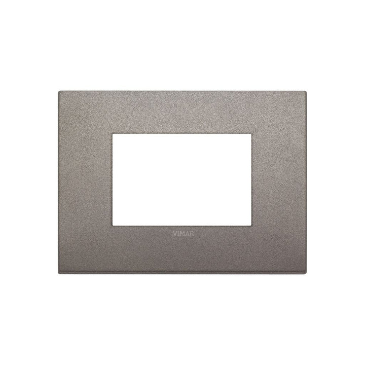 Placas Titanio Mate - Metal-Color (Metal Pintado) línea Arké de Vimar