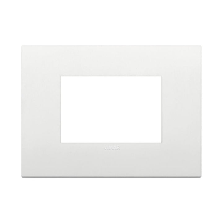 Placas Blanco Tecno-Basico (Tecnopolímero Satinado) línea Arké de Vimar