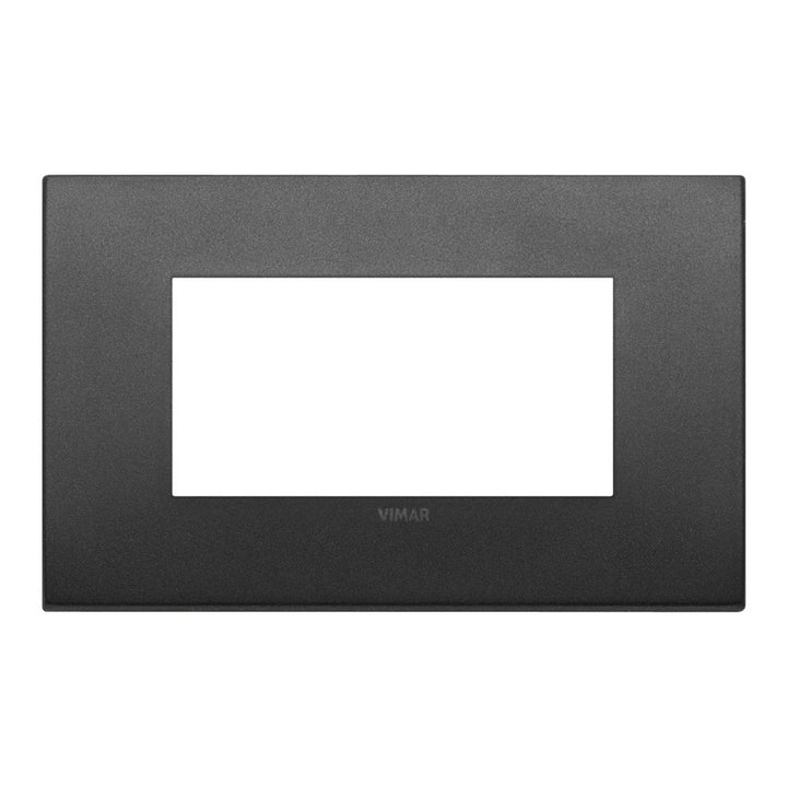 Placas Grafito Mate - Metal-Color (Metal Pintado) línea Arké de Vimar