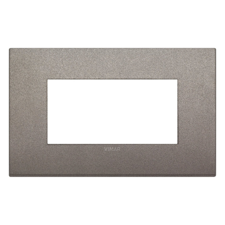 Placas Titanio Mate - Metal-Color (Metal Pintado) línea Arké de Vimar