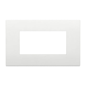 Placas Blanco Tecno-Basico (Tecnopolímero Satinado) línea Arké de Vimar