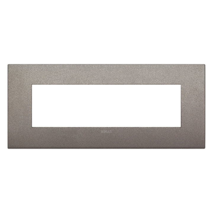 Placas Titanio Mate - Metal-Color (Metal Pintado) línea Arké de Vimar