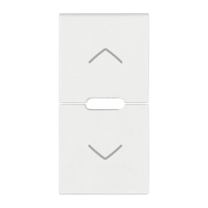 Tecla 1 módulo para persianas smart IoT para Arké opción acabado Negro Mate - Blanco Mate - Metal Mate de Vimar
