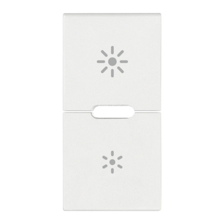 Tecla 1 módulo para dimmer smart IoT para Arké opción acabado Negro Mate - Blanco Mate - Metal Mate de Vimar