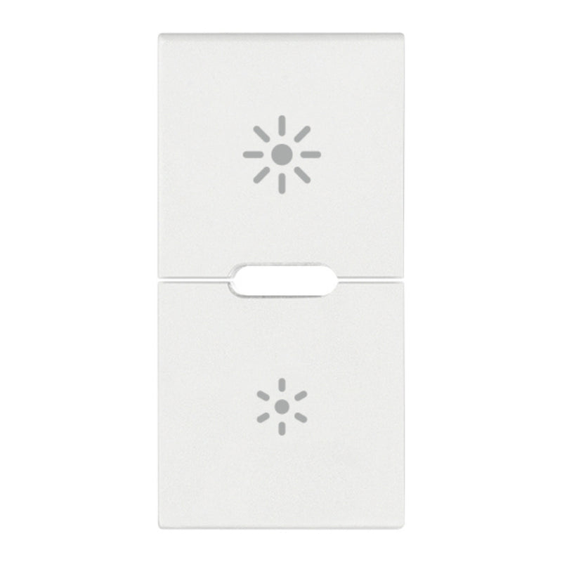 Tecla 1 módulo para dimmer smart IoT para Arké opción acabado Negro Mate - Blanco Mate - Metal Mate de Vimar