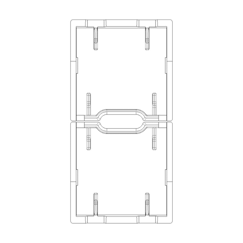 Tecla 1 módulo para dimmer smart IoT para Arké opción acabado Negro Mate - Blanco Mate - Metal Mate de Vimar