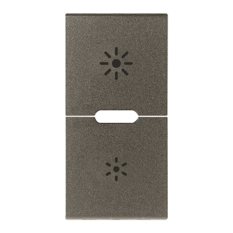 Tecla 1 módulo para dimmer smart IoT para Arké opción acabado Negro Mate - Blanco Mate - Metal Mate de Vimar