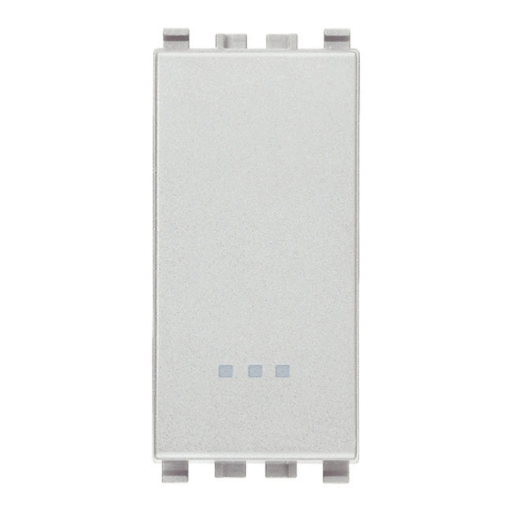 Interruptor 1P 16AX acabado Negro - Blanco - Gris Next para EVO y EXÉ EIKON de Vimar